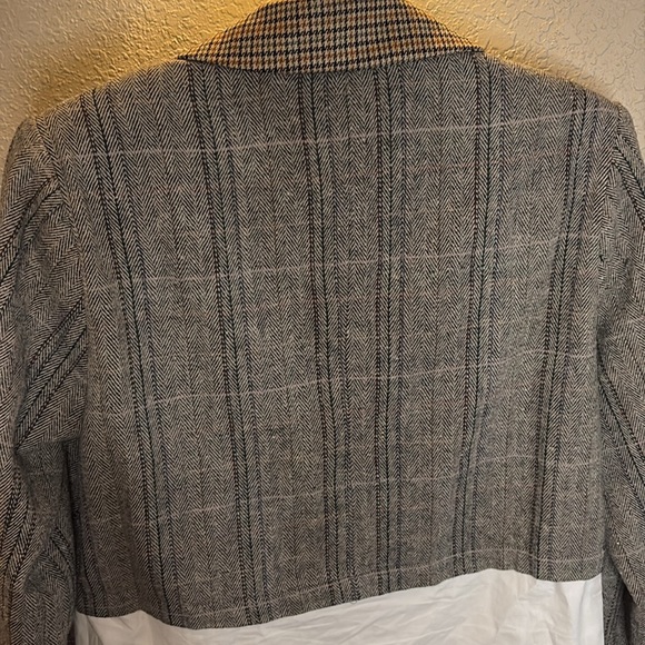 Mystree Mixed Print Button-Down Shirt or Blazer/ Size small/ NWOT - Picture 11 of 11